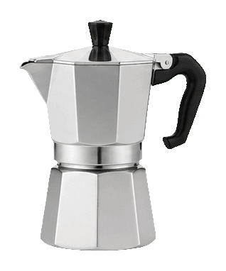 Compact moka pot